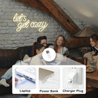 Let’s Get Cozy – LED-Neonschild (5 V USB)