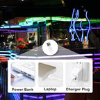 Frauensilhouette – LED-Neonschild (5 V USB)