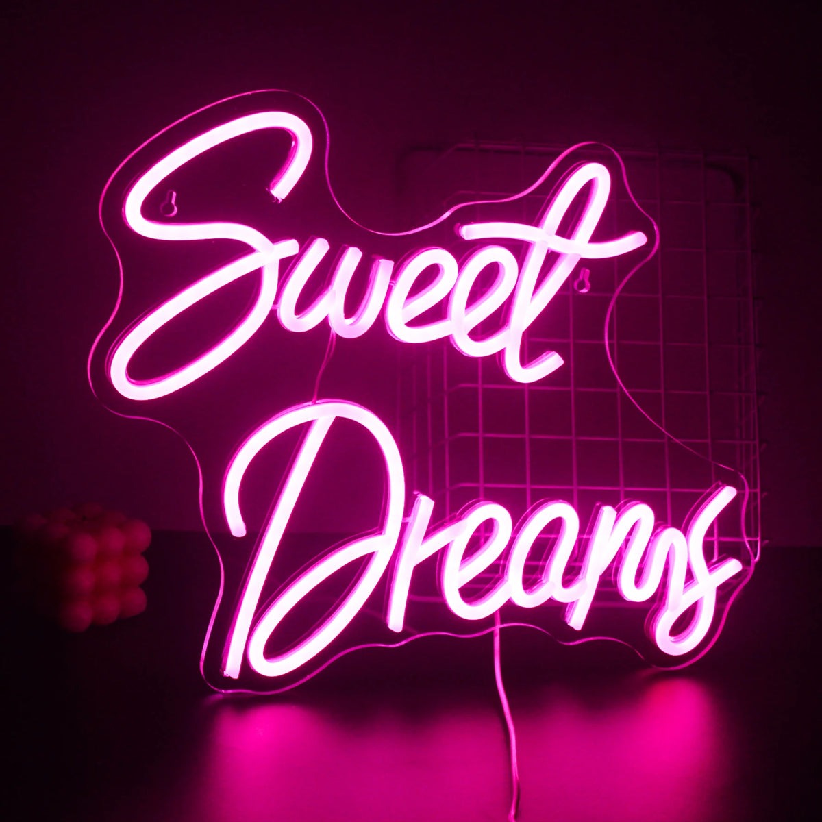 Sweet Dreams – LED-Neon-Schriftzug (5 V USB)