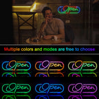 RGB Open – LED-Neonschild (5 V USB)