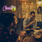 Cheers – Bierkrug – LED-Neonschild (5 V USB)
