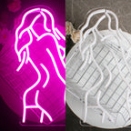 Sexy Lady Body 5V USB LED Neon Sign - Budget Friendly