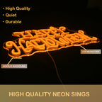 Happy Halloween – LED-Neonschild (5 V USB)