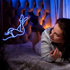 Frauenbeine – LED-Neonschild (5 V USB)