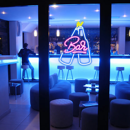 Bar 5V Mini USB LED Neon Sign - Budget Friendly