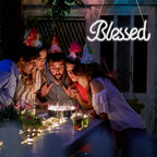 Blessed – LED-Neon-Schriftzug (5 V USB)