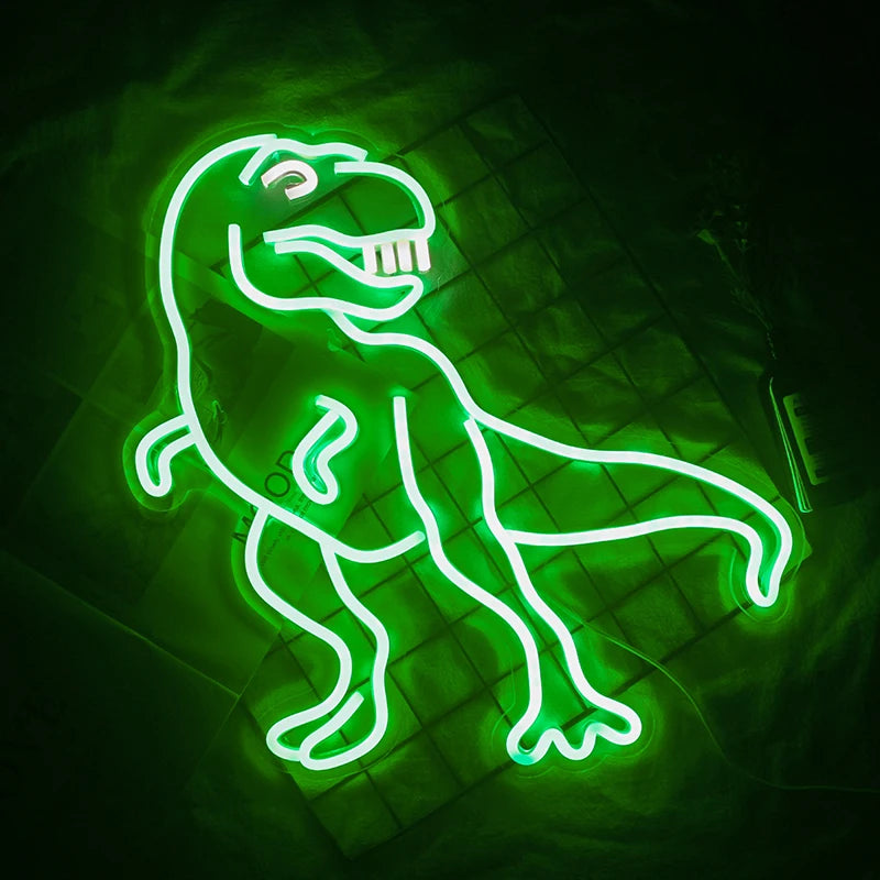Dinosaurier – LED-Neonschild (5 V USB)