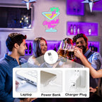 Cocktail Bar 5V USB LED Leuchtschild - Preiswert
