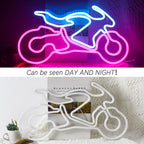 Motorcycle 5V USB LED Neon Sign - Budget Friendly