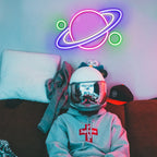 Planet – LED-Neonschild (5 V USB)