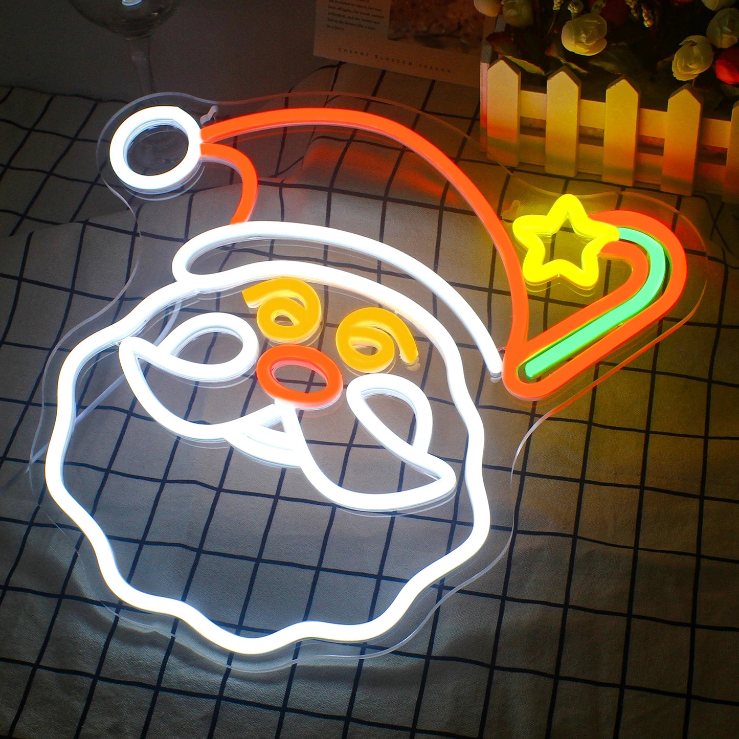 Christmas 5V Mini USB  LED Neon Sign - Budget-Friendly