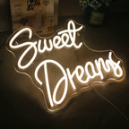 Sweet Dreams – LED-Neon-Schriftzug (5 V USB)