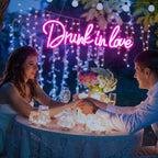 Drunk In Love – LED-Neon-Schriftzug (5 V USB)