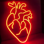 Herz – LED-Neonschild (5 V USB)