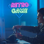Retro Game 5V USB LED Neon Sign - Budget Friendly