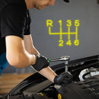 Car Gearbox 5V USB LED Neon Sign - Budget Friendly