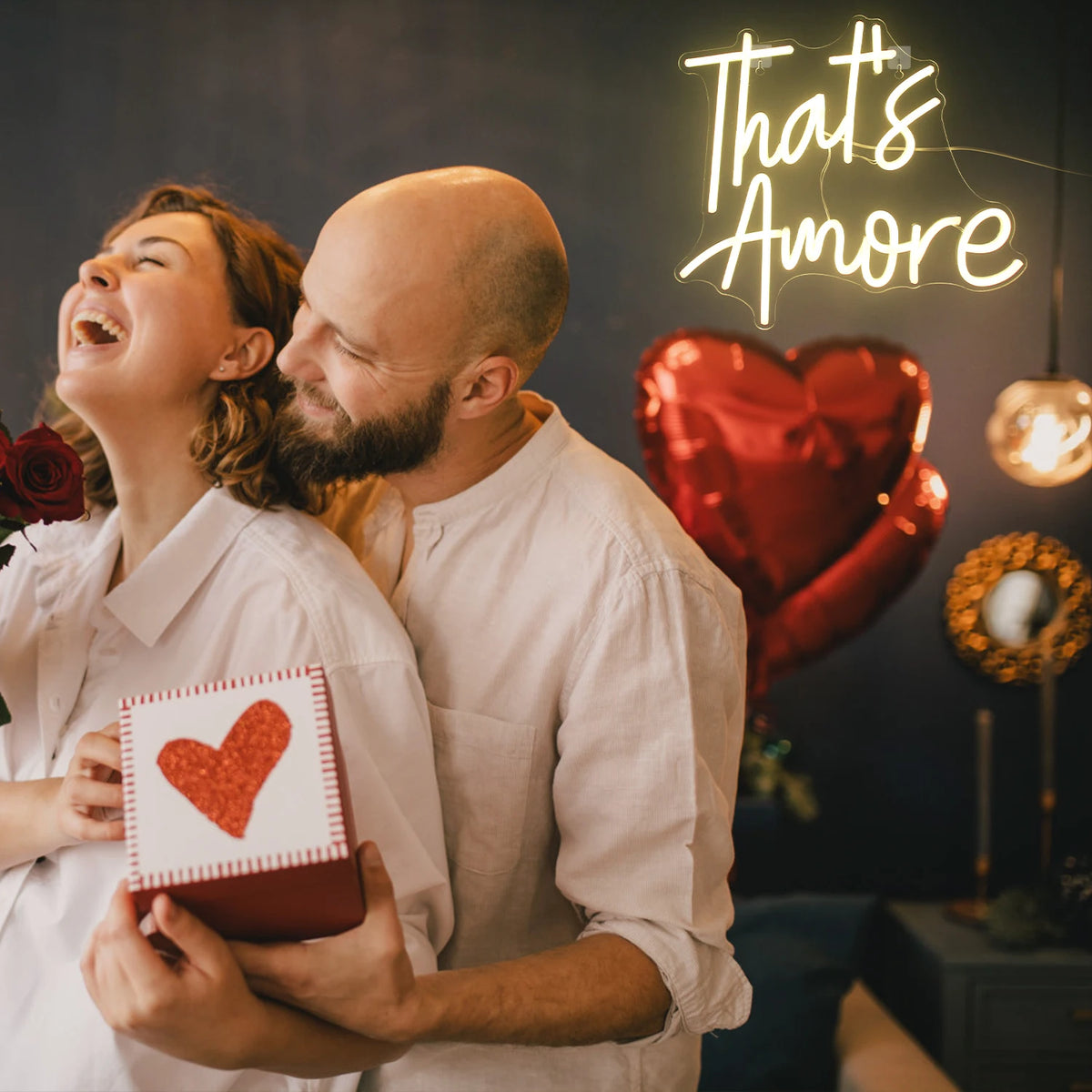 That's Amore 5V USB LED Neon Sign - Budget Friendly