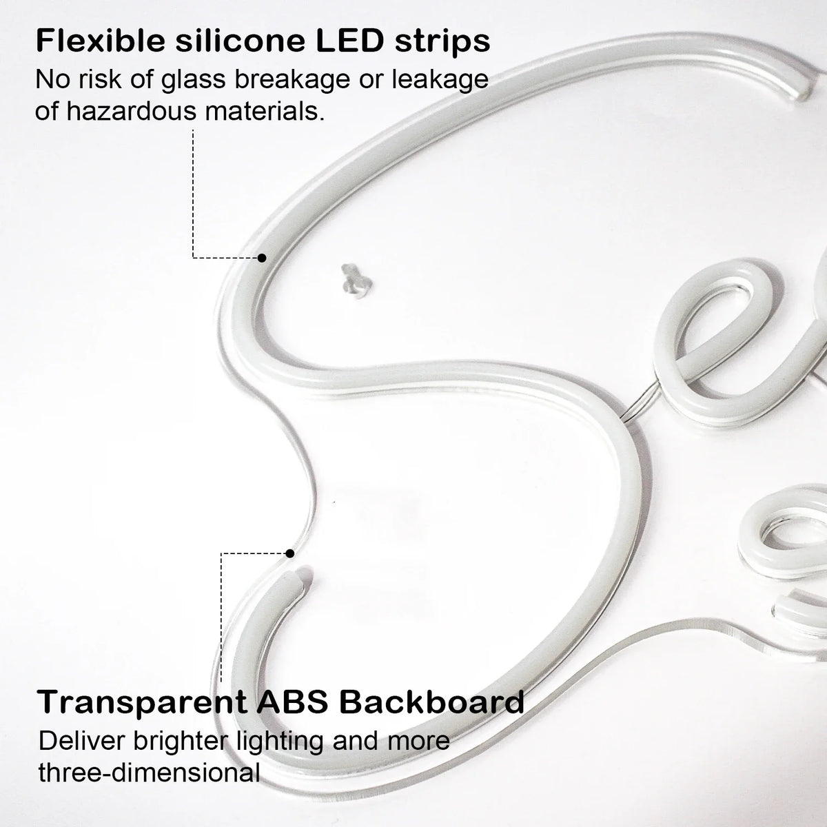 Seek SALON – LED-Leuchtschild (5 V USB)