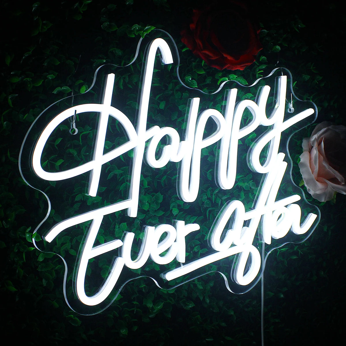 Happy Ever After 5V USB LED Neon Sign - Budget Friendly