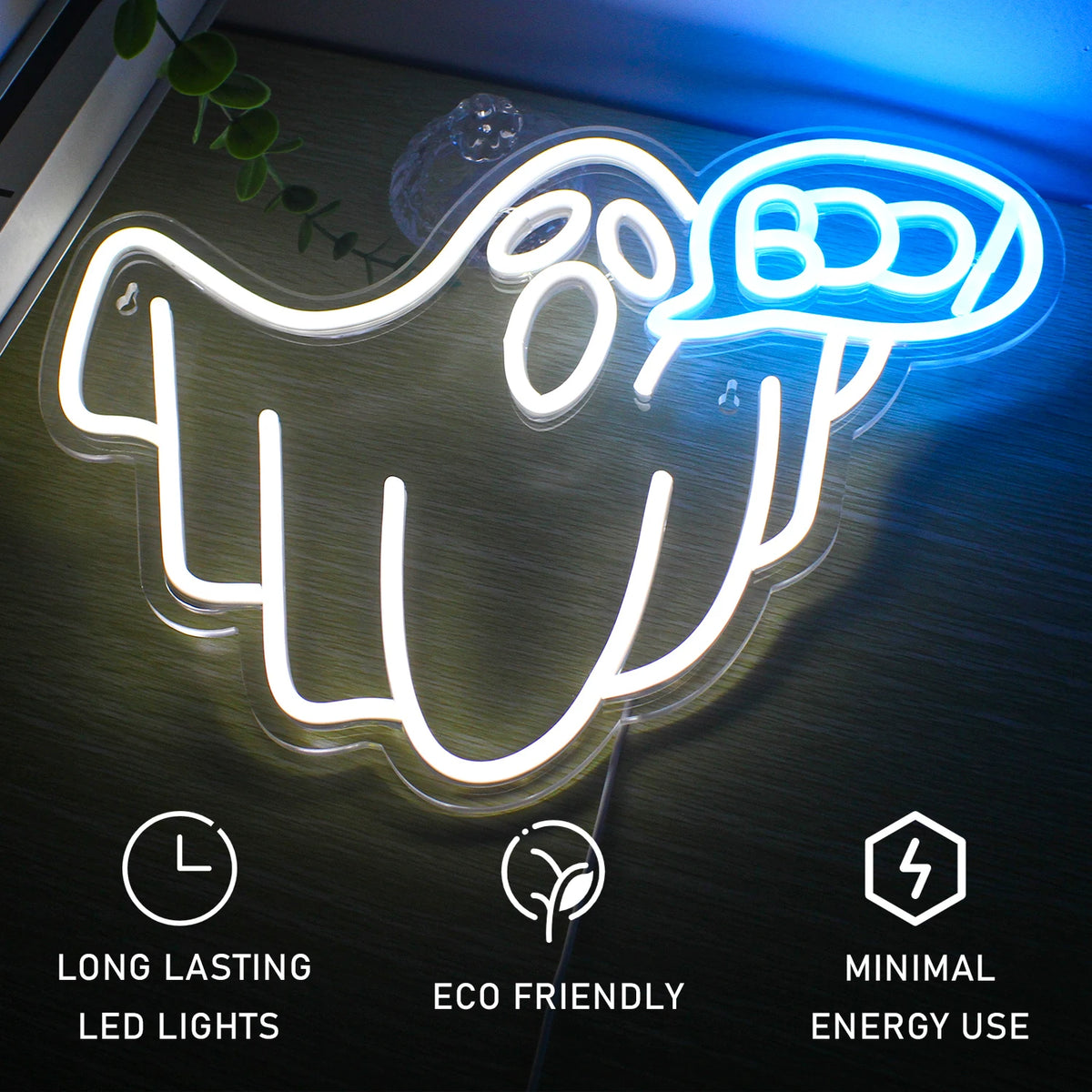 Halloween 5V USB LED Neon Sign - Budget Friendly