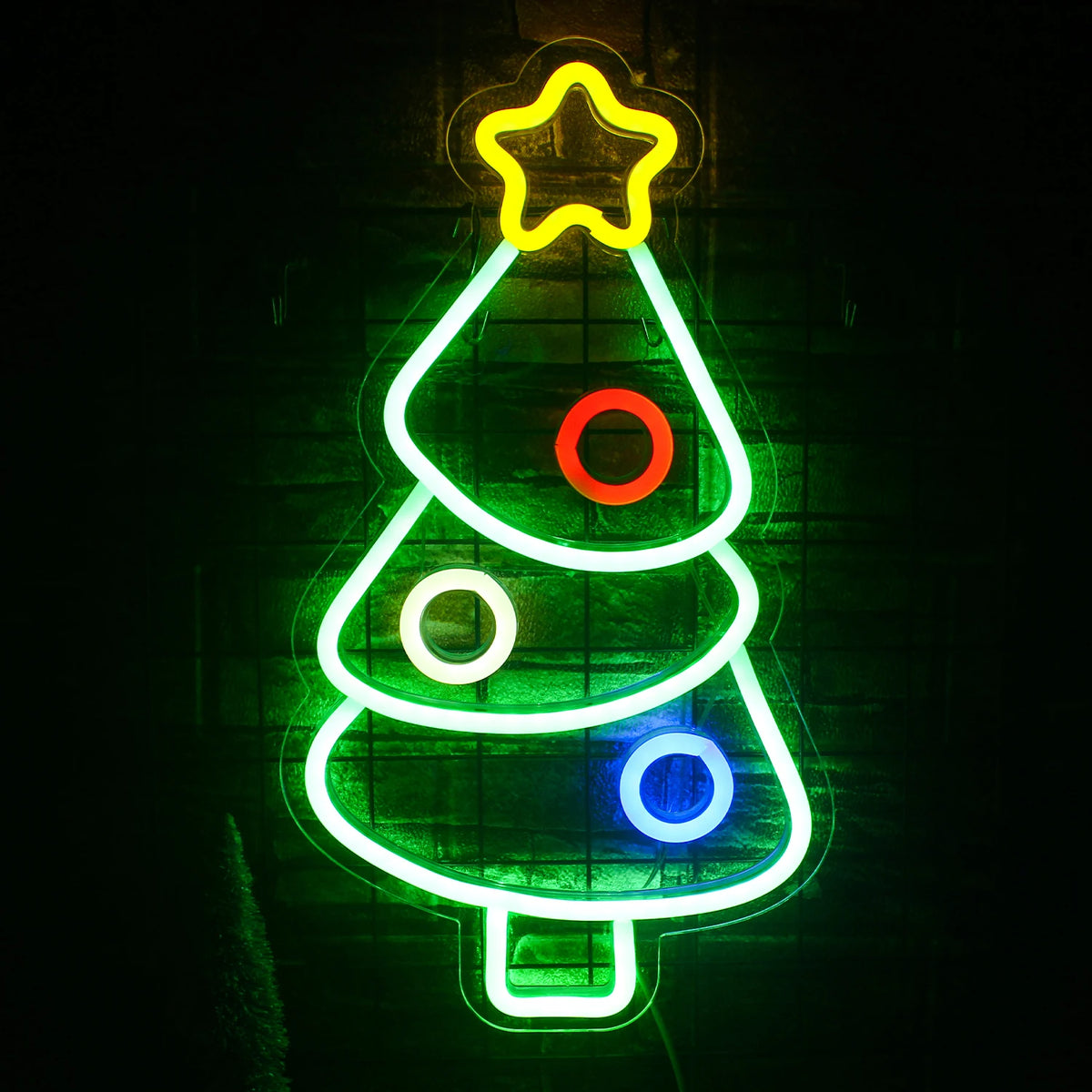 Weihnachtsbaum – LED-Neonschild (5 V USB)