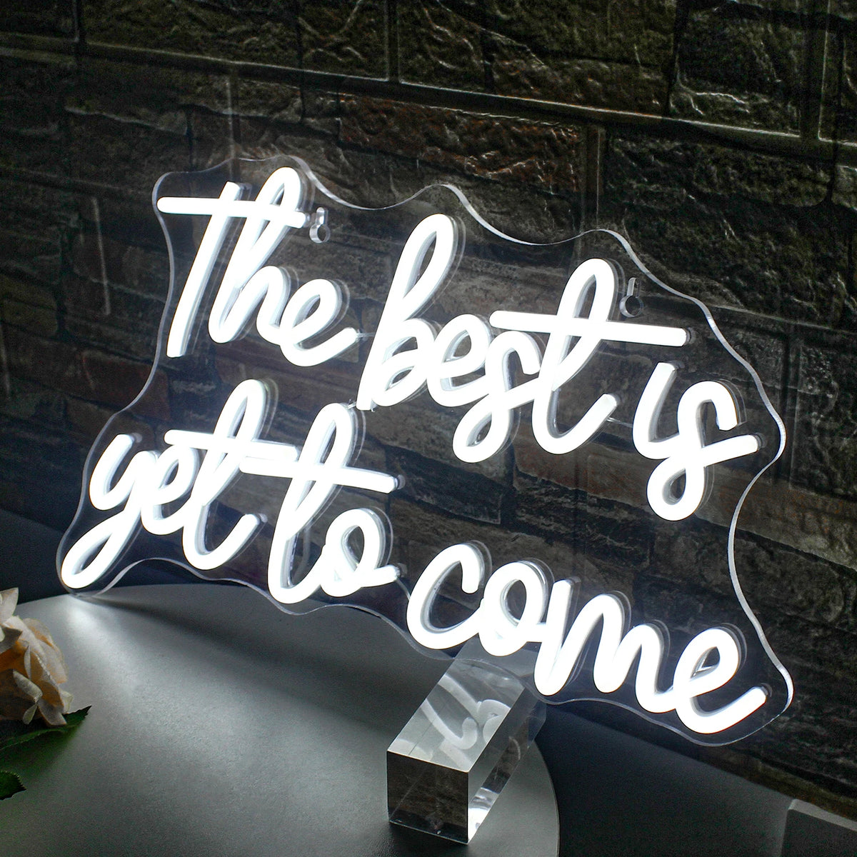 The Best is Yet to Come 5V USB LED Neon Sign - Budget Friendly
