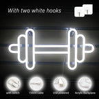 Langhantel – LED-Neonschild (5 V USB)