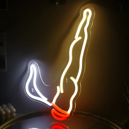 Smoking 5V Mini USB LED Neon Sign - Budget Friendly