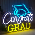 Congrats Grad 5V USB LED Neon Sign - Budget Friendly