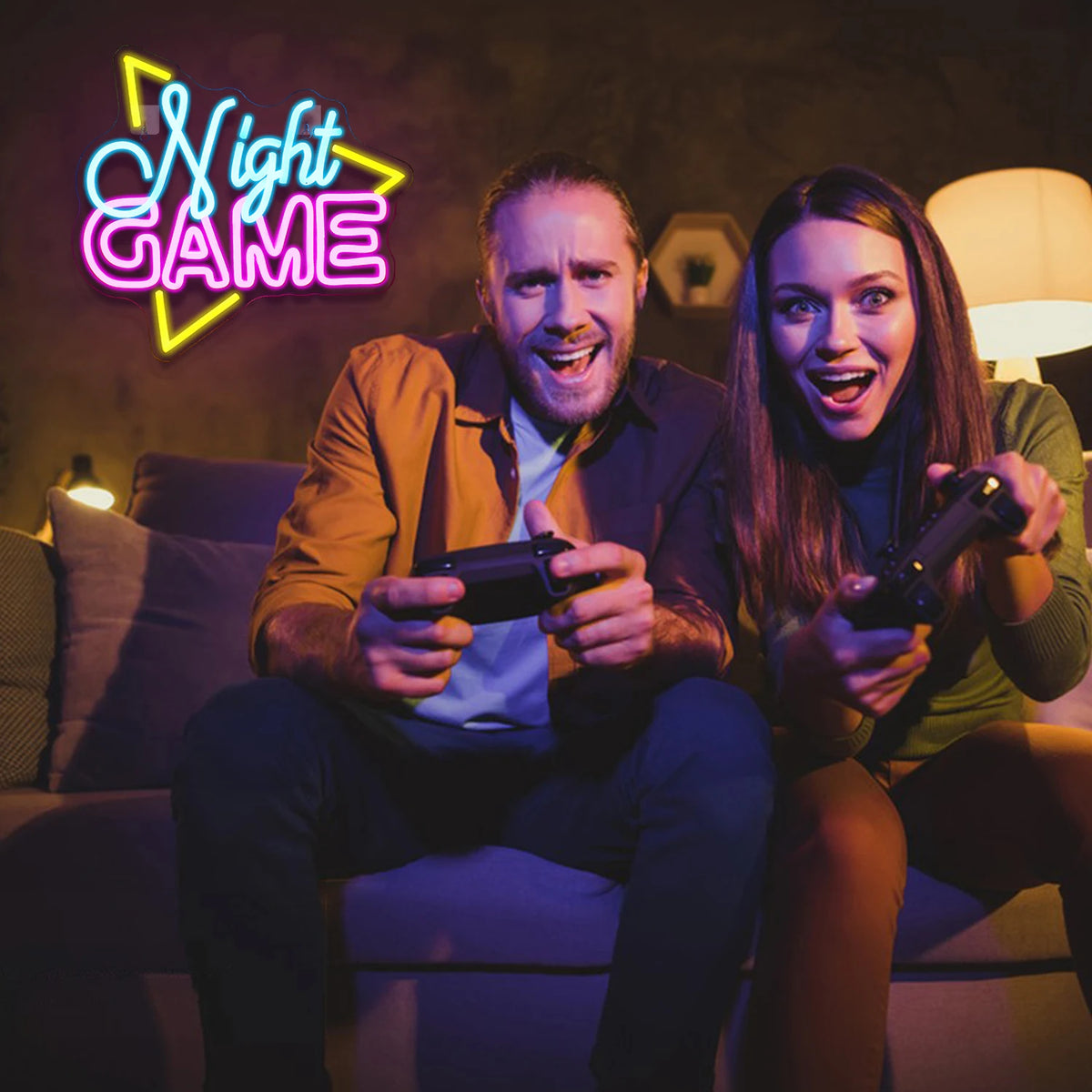 Night Game 5V USB LED Neon Sign - Budget Friendly