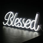 Blessed – LED-Neon-Schriftzug (5 V USB)