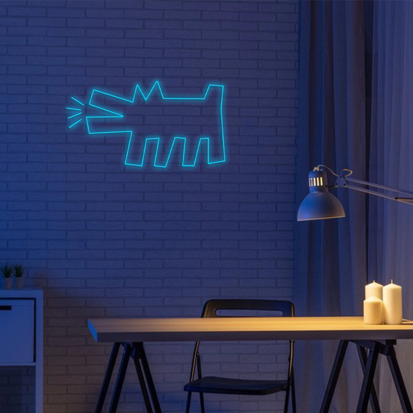 Dog 5V Mini USB LED Neon Sign - Budget Friendly