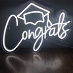 Congrats 5V USB LED Neon Sign - Budget Friendly