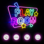 Play Room 5V USB LED Neon Sign - Budget Friendly