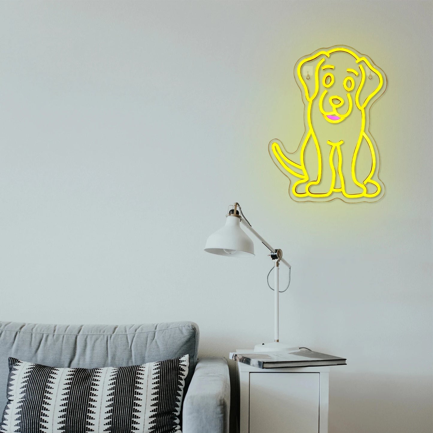 Dog Neon Signs 5V Mini USB LED Neon Sign - Budget Friendly