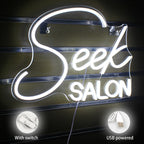 Seek SALON – LED-Leuchtschild (5 V USB)