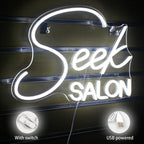 Seek SALON – LED-Leuchtschild (5 V USB)