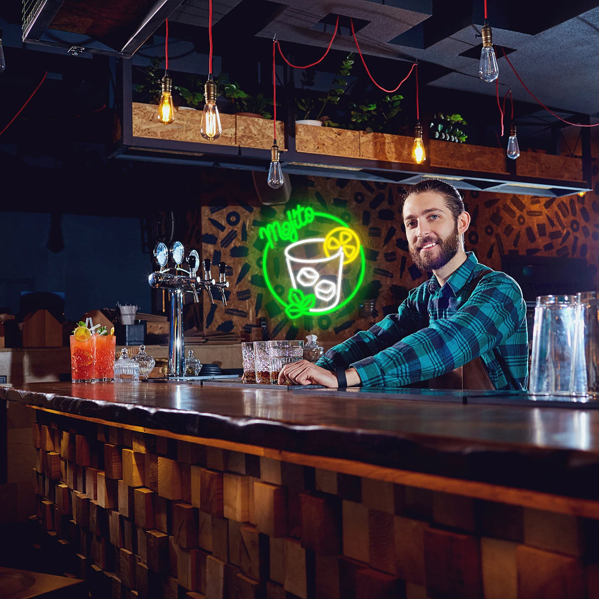 Mojito 5V USB LED Neon Sign - Budget Friendly