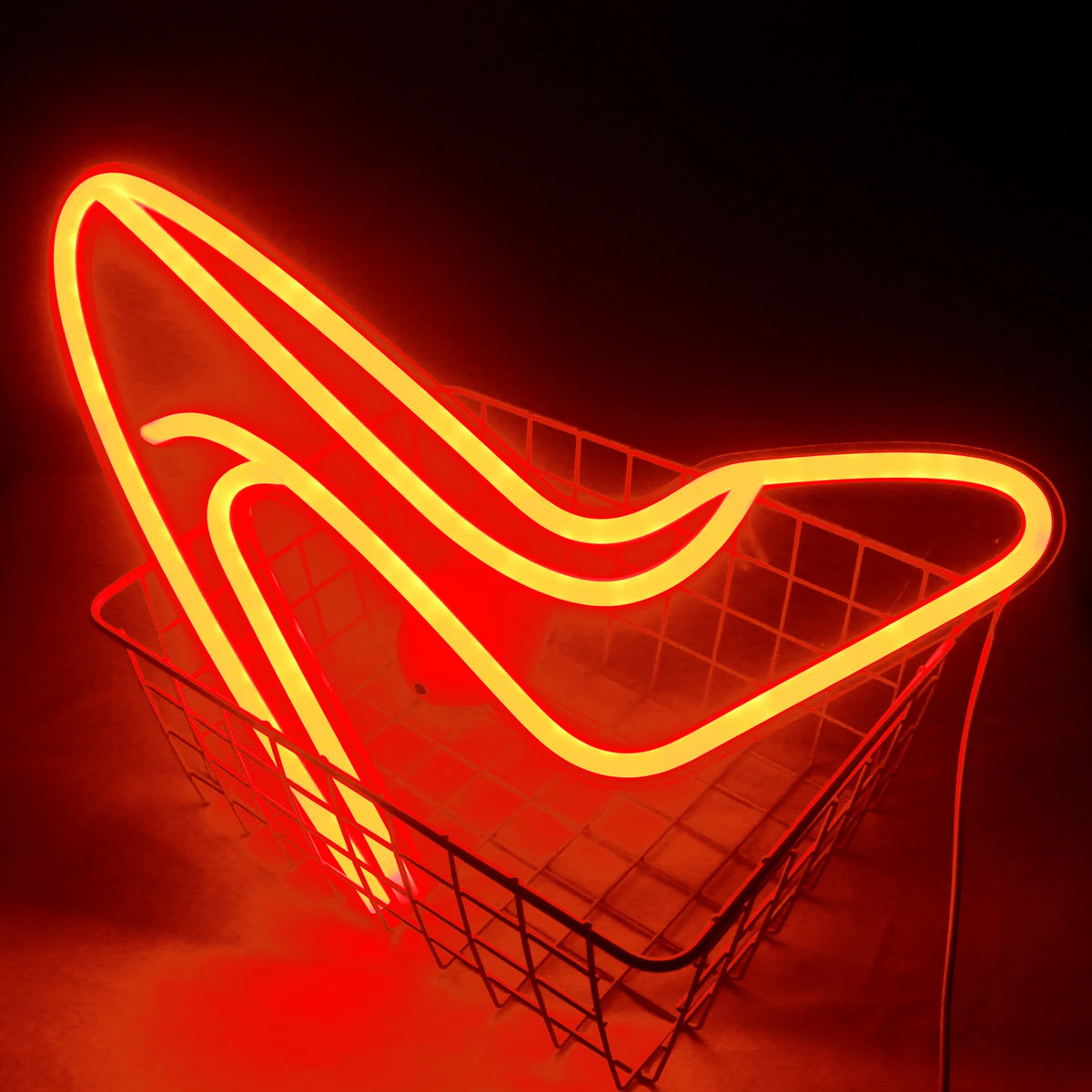 Wanxing High-Heeled Shoe 5V USB LED Neon Sign - Budget Friendly