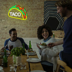 TACO – Taco – LED-Leuchtschild (5 V USB)