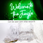 Welcome to the Jungle 5V USB LED Neon Sign - Budget Friendly