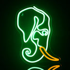 Elefant – LED-Neonschild (5 V USB)