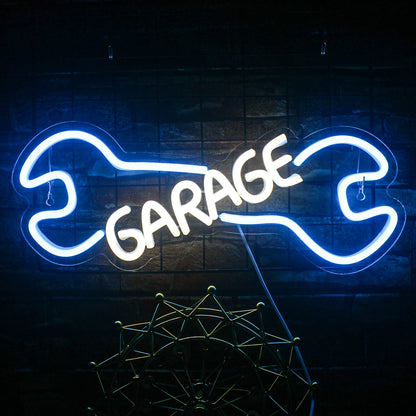 Garage 5V USB LED Leuchtschild - Preiswert