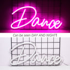 Dance – LED-Neon-Schriftzug (5 V USB)