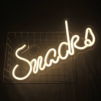 Snacks 5V USB LED Neon Schild - Preiswert