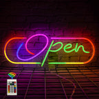RGB Open – LED-Neonschild (5 V USB)