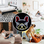 Niedlicher Hund – LED-Neonschild (5 V USB)