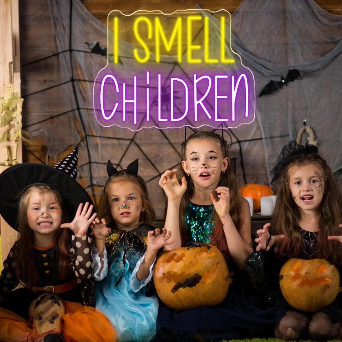 I Smell Children 5V USB LED Neon Sign - Budget Friendly