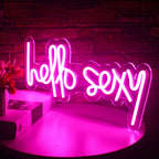 Hello Sexy – LED-Neon-Schriftzug (5 V USB)