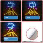 Vulkan – LED-Neonschild (5 V USB)